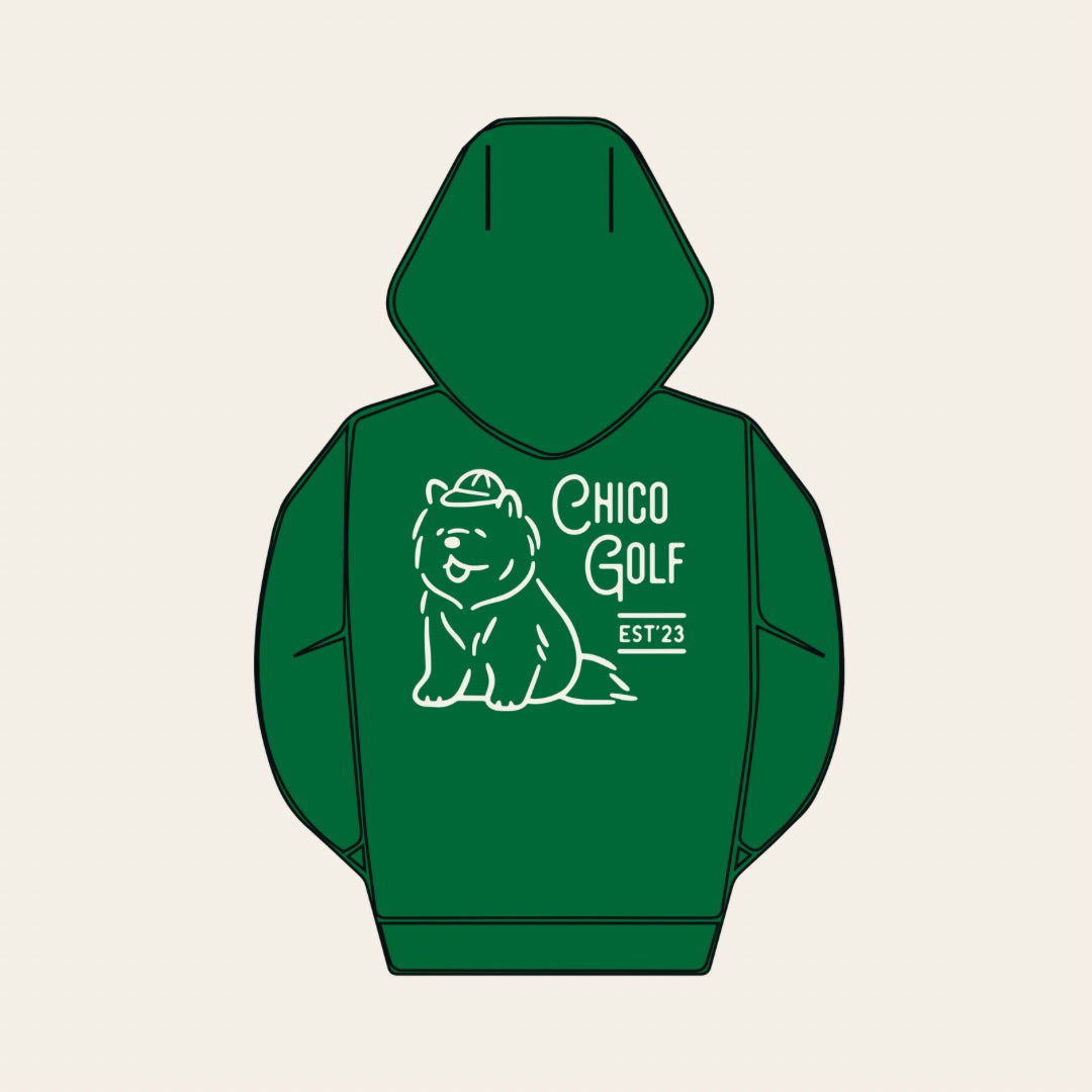 Dog Logo Hoodie - Forest