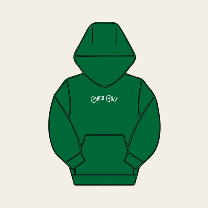 Dog Logo Hoodie - Forest