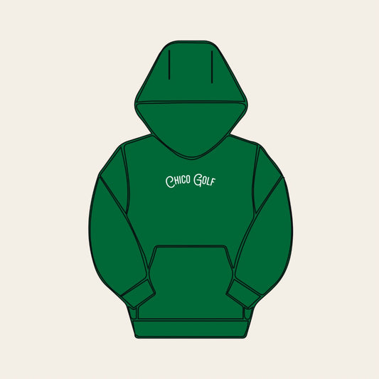 Dog Logo Hoodie - Forest