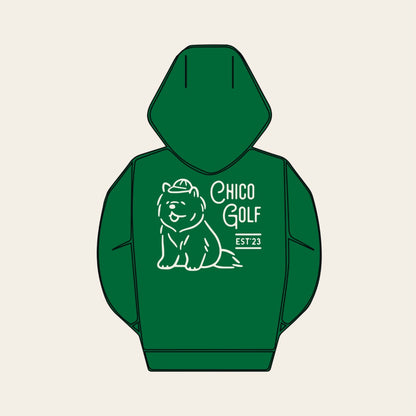Dog Logo Hoodie - Forest