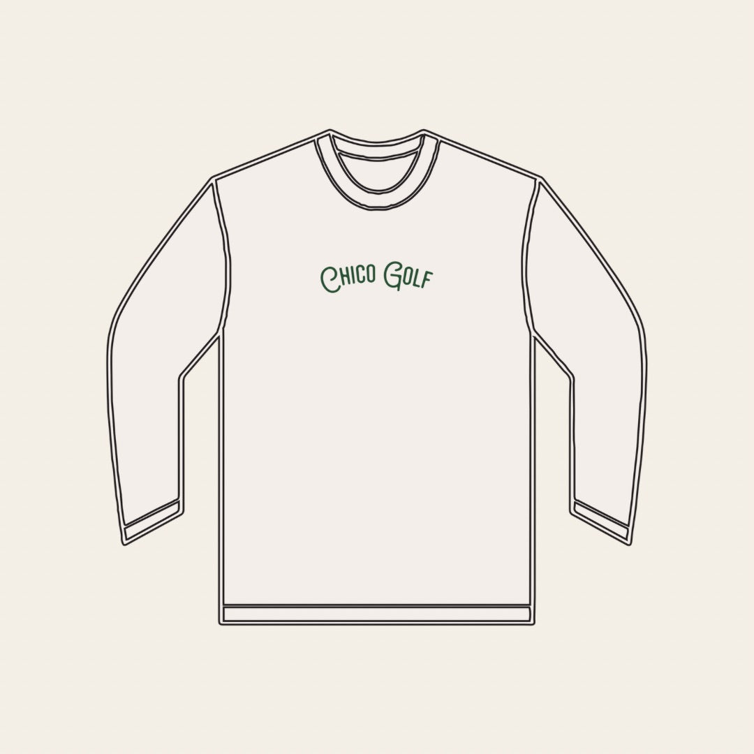 Dog Logo Longsleeve - Bone